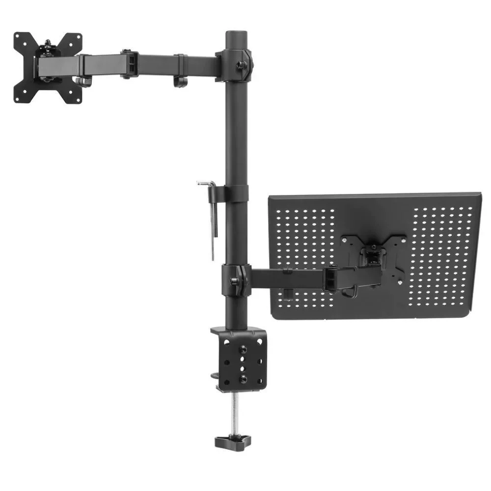 Laptop, tubing, mechanical LCD display, 2 in 1
