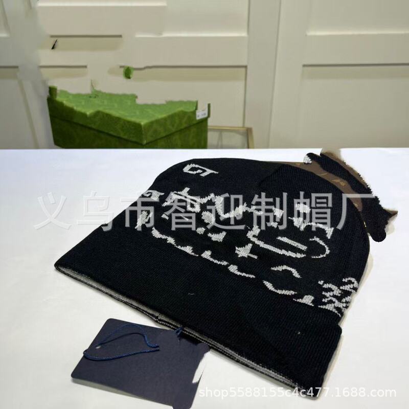 Cross-Border Foreign Trade Hot-Selling Lettered Autumn and Winter Warm Fashion Knit Hat, Stylish Versatile Wool Hat, Unisex Cold Weather Hat Cross-Border Foreign Trade Hot-Selling Lettered Autumn and Winter Warm Fashion Knit Hat, Stylish Versatile Wool Hat, Unisex Cold Weather Hat
