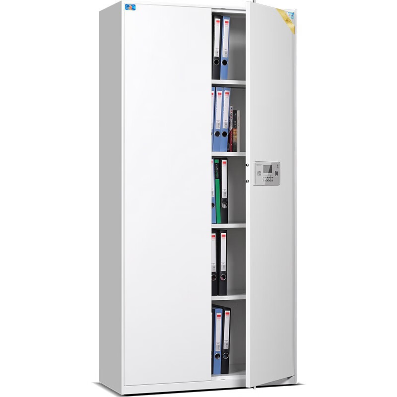 虎牌1850型电子保密柜档案柜资料柜通体二门密码保险柜办公柜文件