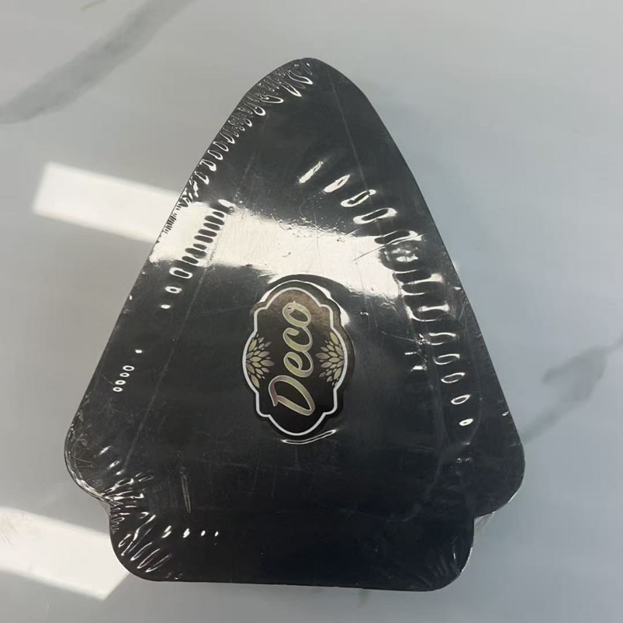 Fabricante al por mayor almohadilla de mousse desechable redonda oro mini pastel de queso pequeño cartón de oro placa de pastel