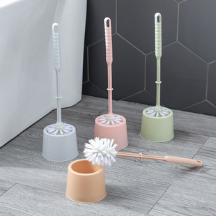 Creative Nordic color toilet brush toilet brush set toilet toilet cleaning brush dust removal brush with base toilet brush