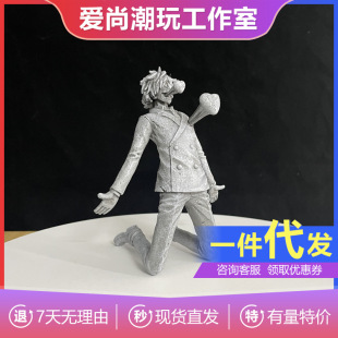 One Piece Petrochemical Shanzhi Kneeling Posture Female Emperor Resonance Series Animation Hand-made Model Peripheral Gift Ornaments