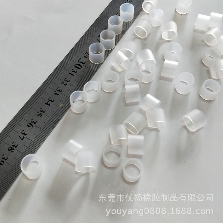 小米透明绑线胶圈  耳机线透明扎线圈硅胶高弹力反复使用不发白