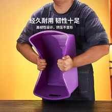 特加厚塑料长方形冰桶啤酒桶啤酒筐啤酒框啤酒箱酒吧KTV酒箱logo