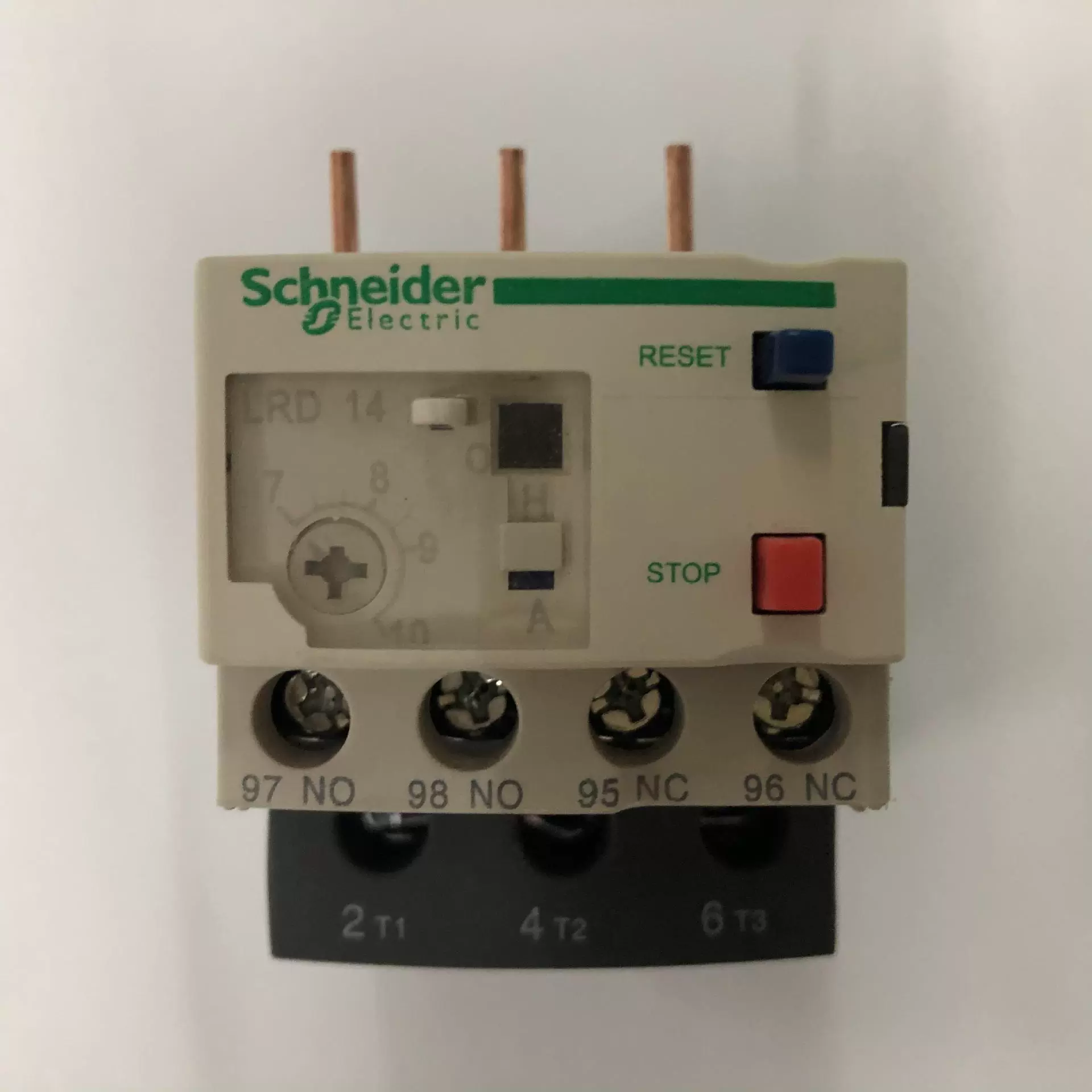 Оригинальное тепловое реле LRD14C 7-10A Schneider с защитой от перегрузки по току