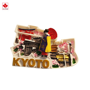 Cross-border Hot Selling Japan Tokyo Osaka Kyoto Asakusa Attractions Tourist Souvenirs Cultural and Creative Gifts Handmade Resin Ice