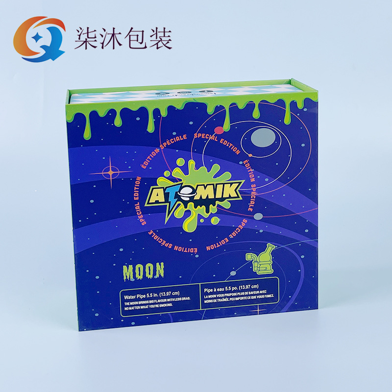 天地盖包装盒翻盖礼品彩盒盲盒化妆品手提礼盒水果印刷伴手礼礼盒