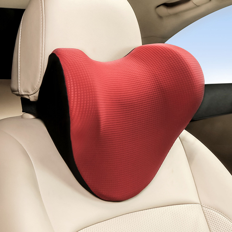 P151 wine red headrest