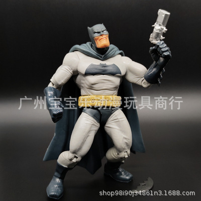 Superhéroes justicia unida acero Batman guerra superman puede hacer a mano modelo de muñecas adornos