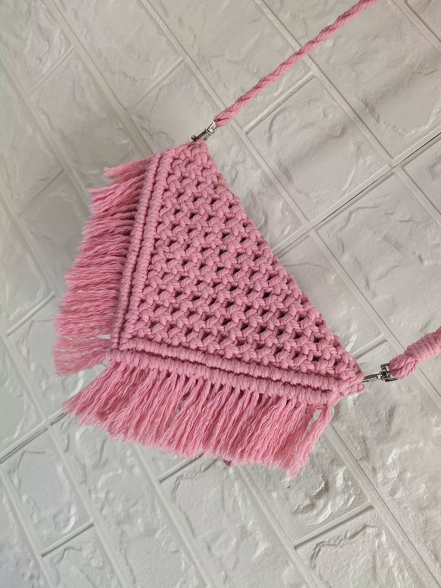 Новая тканая сумка в скандинавском стиле DIY Tassel Crossbody Сумка через плечо для женщин