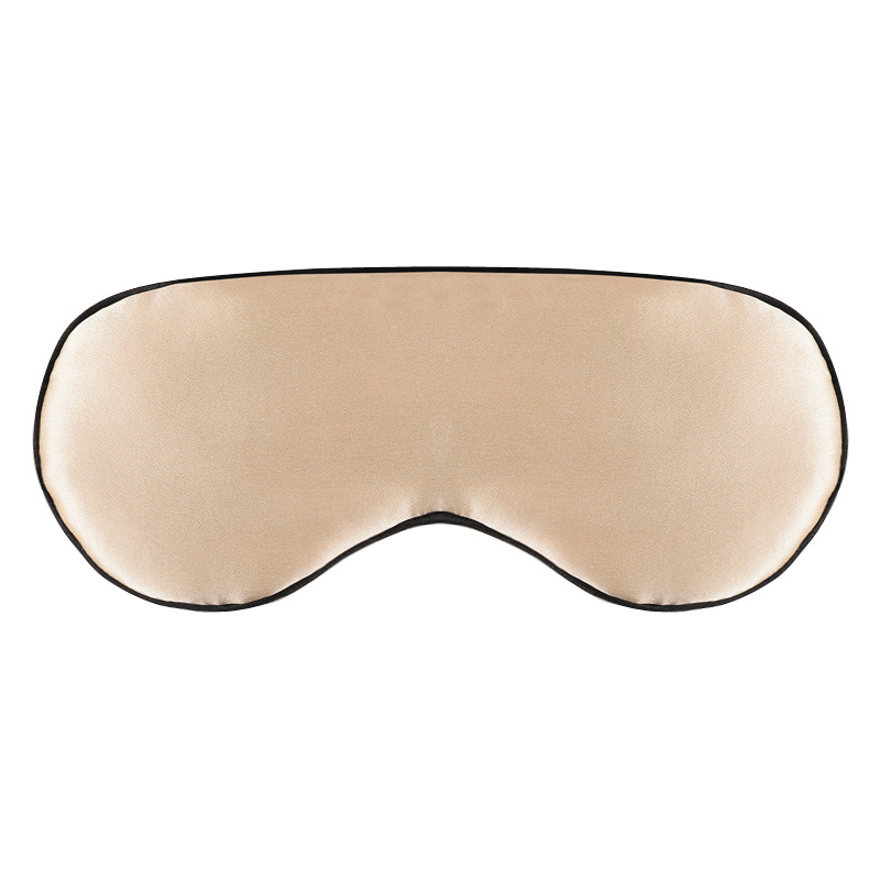 Fabricante directo de moda simple para dormir máscara de ojos de seda ligera y transpirable no presionar los ojos puede ajustar la siesta del almuerzo