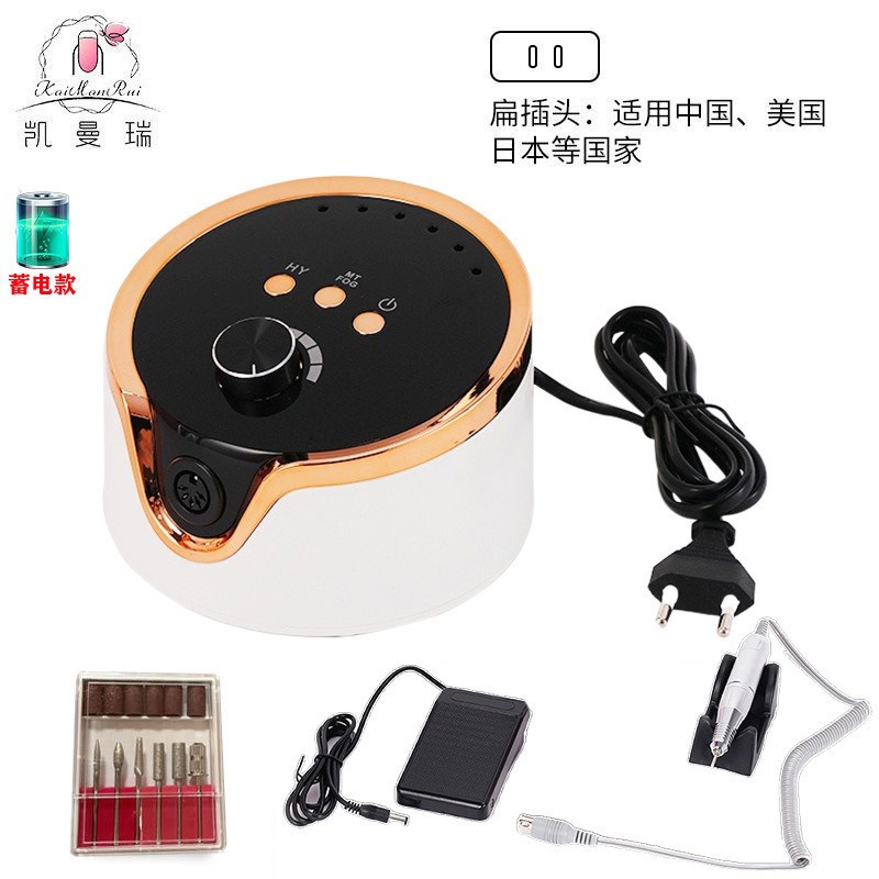 Lijadora profesional de eliminación de uñas lijadora de uñas strong-210 lijadora eléctrica de corbata de uñas de velocidad ajustable