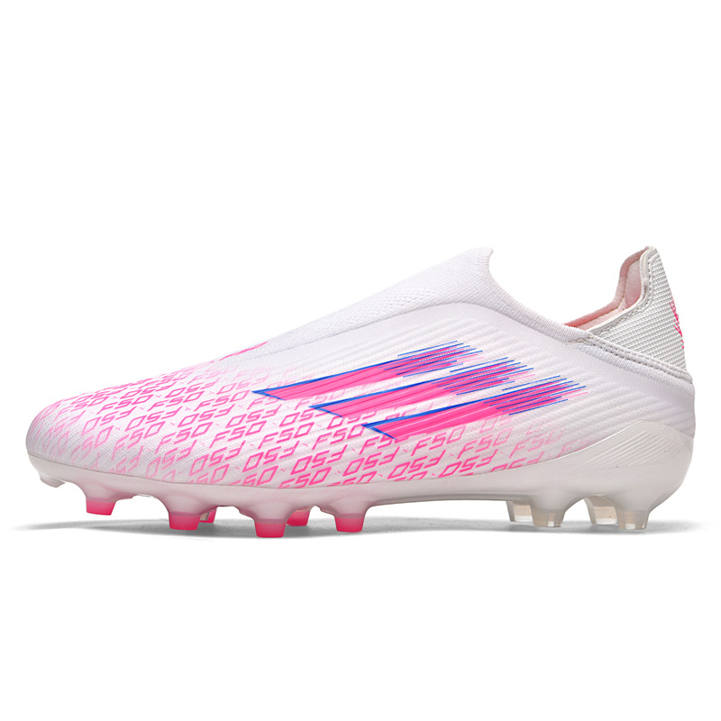 2025 nuevo transfronterizo de clavos cortos de alta altura hombres y mujeres zapatos deportivos de entrenamiento juvenil zapatos de fútbol fábrica