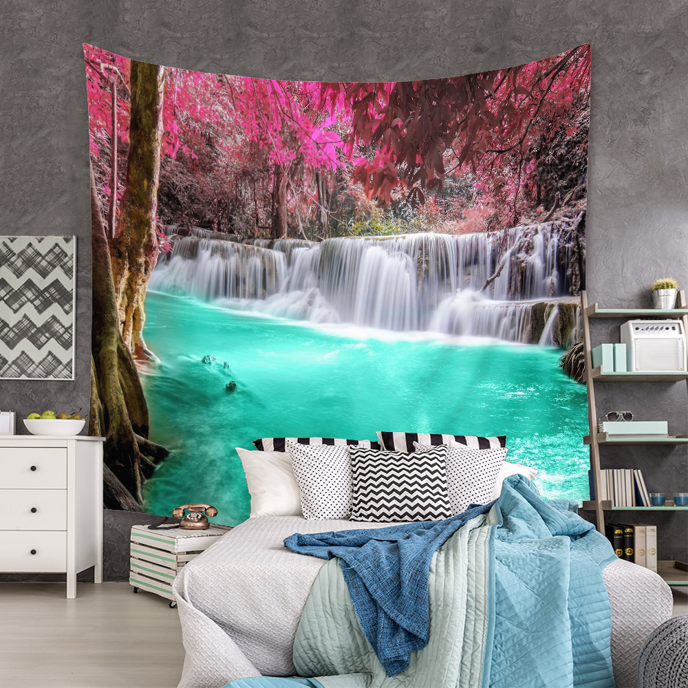 Fashion Landscape Wall Decoration Cloth Tapestry Wholesale Nihaojewelry display picture 205