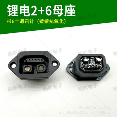 Other Electric Vehicle Accessories — Power and Thick Conversion Line - 2-6-mother-8-pins
