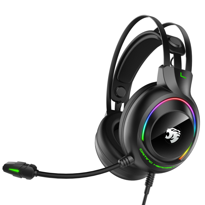 友柏a22ヘッドセット有線ヘッドセット重低音ゲーム発光ネットカフェのヘッドセットクロスボーダーパソコンのヘッドセット工場|undefined