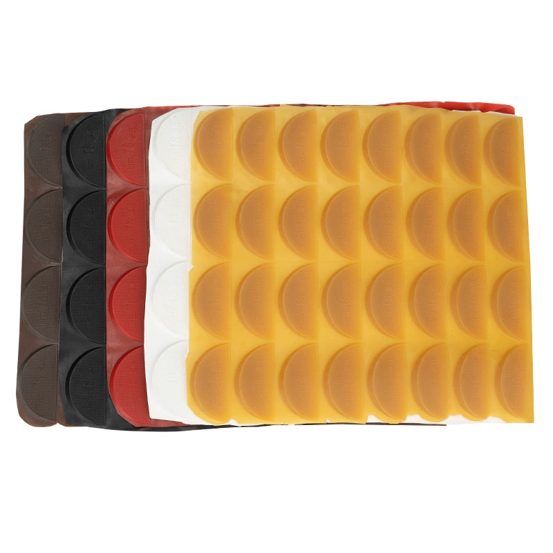 Оптовый материал для ремонта обуви единственные женские Скошенные боковые каблуки субсидия на ремонт говяжьего сухожилия износостойкие Нескользящие наклейки для обуви