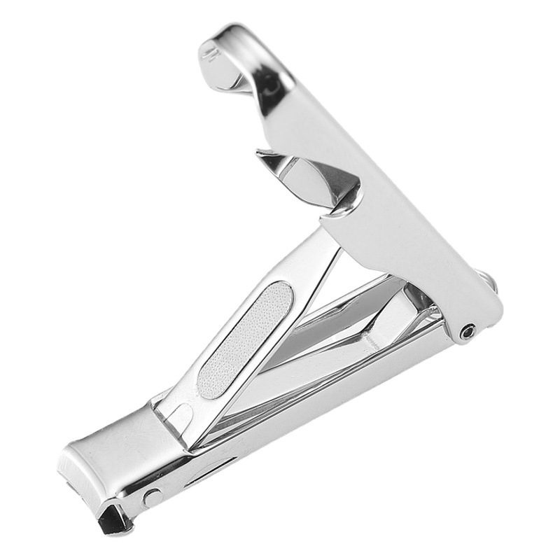 Folding nail clippers portable multi-use bottle opener nail clippers with file nail clippers with keychain gift pliers