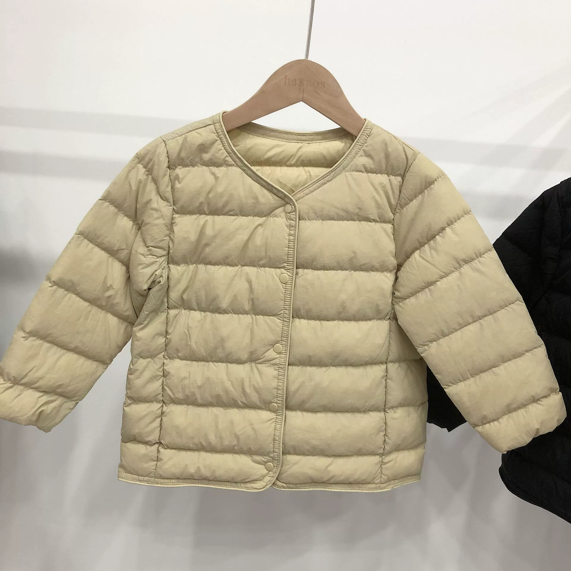 Одежда Yujia, детский бархатный пуховик 90, детская одежда с круглым вырезом, легкий, средний и большой, однотонный пуховик для мальчиков и девочек