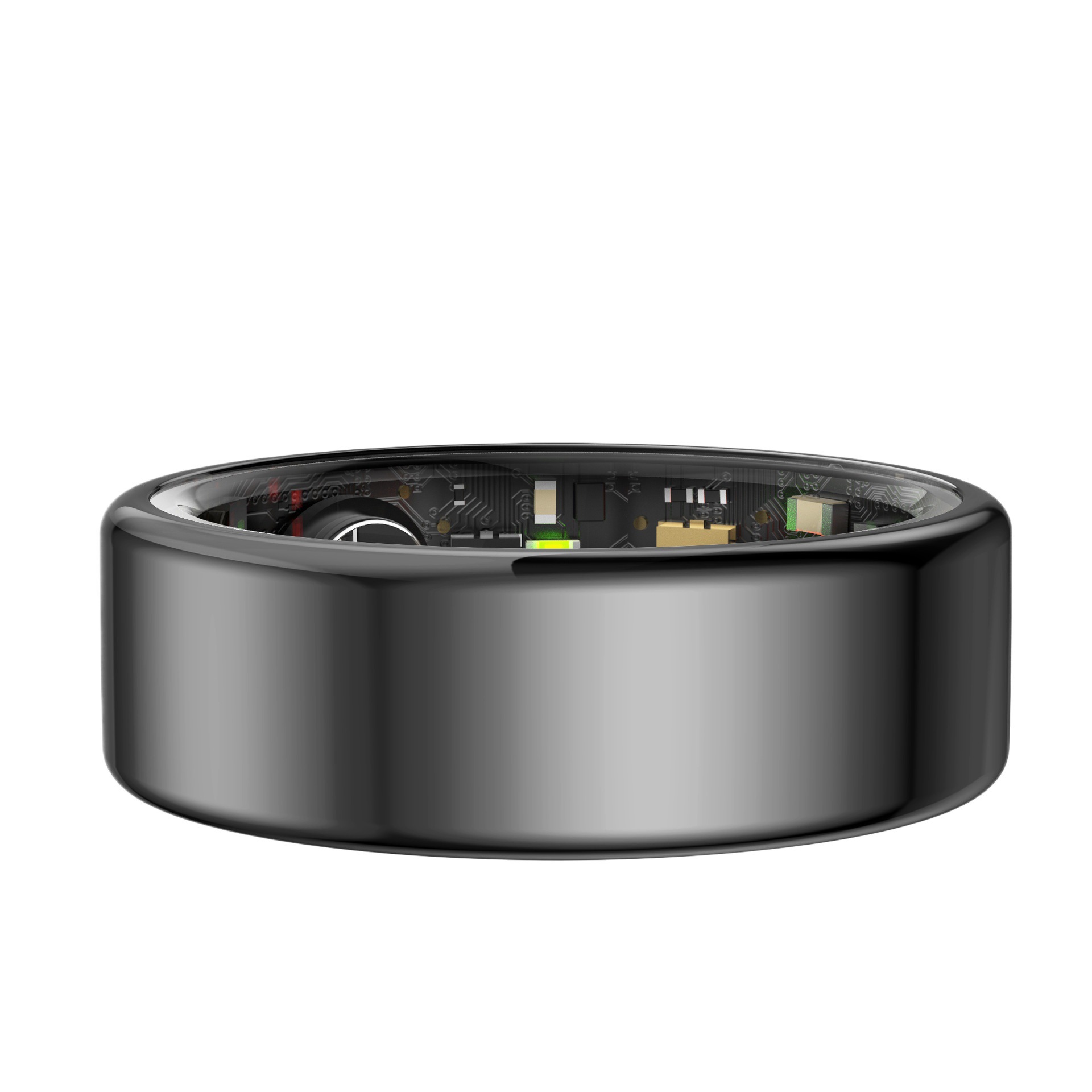 New R02 Smart Ring Waterproof Pressure Sensitive Blood Oxygen Sleep Heart Rate Monitor with Multiple Sports Modes_voghion.com
