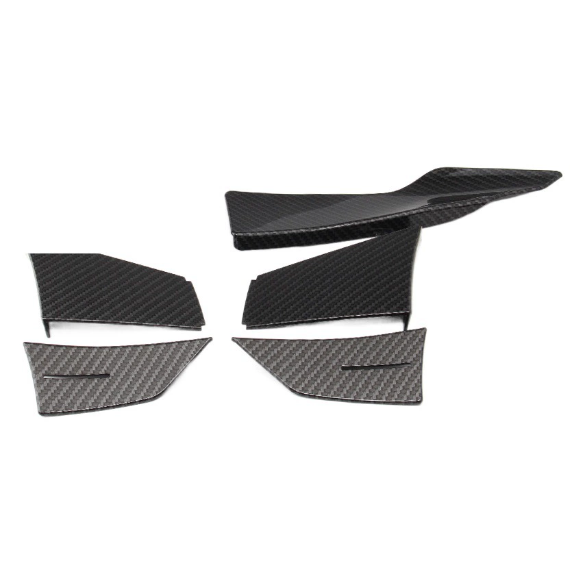 Подходит для BMW F80M3F82M4 полоса защиты от столкновений передний бампер полоса против царапин передняя панель из углеродного волокна комбинированная модификация воздушного ножа