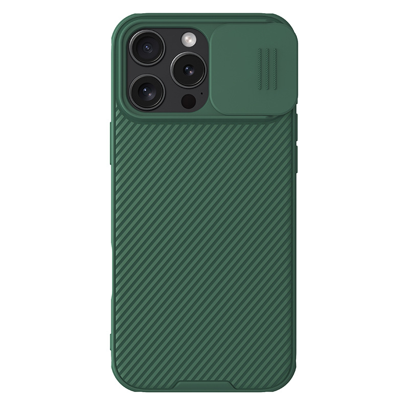 Nillkin para lente iPhone16 PRO MAX cubierta deslizante cubierta protectora antiespionaje espejo negro Apple 16