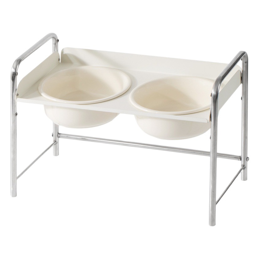 Cuenco de cerámica de patas altas para perros tazón doble protector de la columna cervical no puede voltear el tazón de comida para perros mediano y grande tazón de comida para perros tazón de agua tazón de perro para mascotas