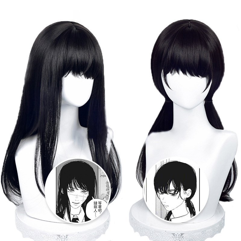 Women's Japanese Style Sweet Masquerade Street Cosplay High Temperature Wire Centre Parting Long Straight Hair Wigs display picture 1