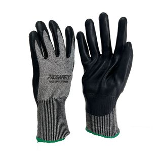 Prosafety Nitrile Coated Palm Anti-Cut Gloves Anti-Scratch Dipped Coating Level 5 Thick Wear-Resistant Labor Protection Export