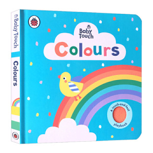 Baby Touch Colors Color 0-3-летняя английская оригинальная книжка для детских картин