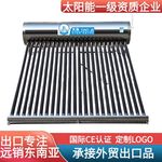 出口批发太阳能热水器的厂家家用电加热真空玻璃管紫金管带补水箱