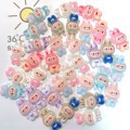 Transparent Luminous Cloth Cartoon Resin Accessories DIY Hairpin Headdress Mobile Phone Case Patch Cream Glue Material
