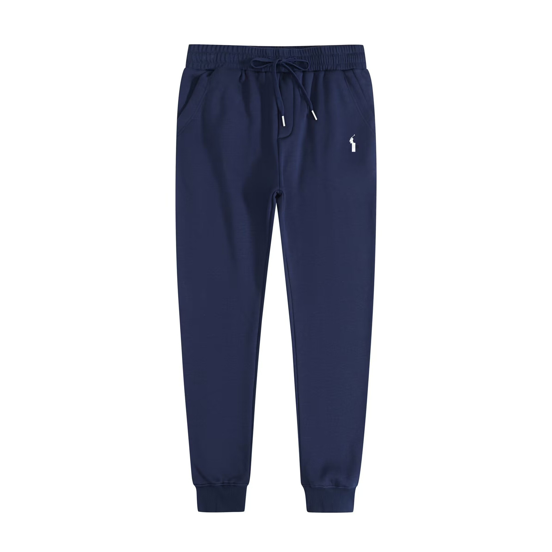 Navy blue pants-white label