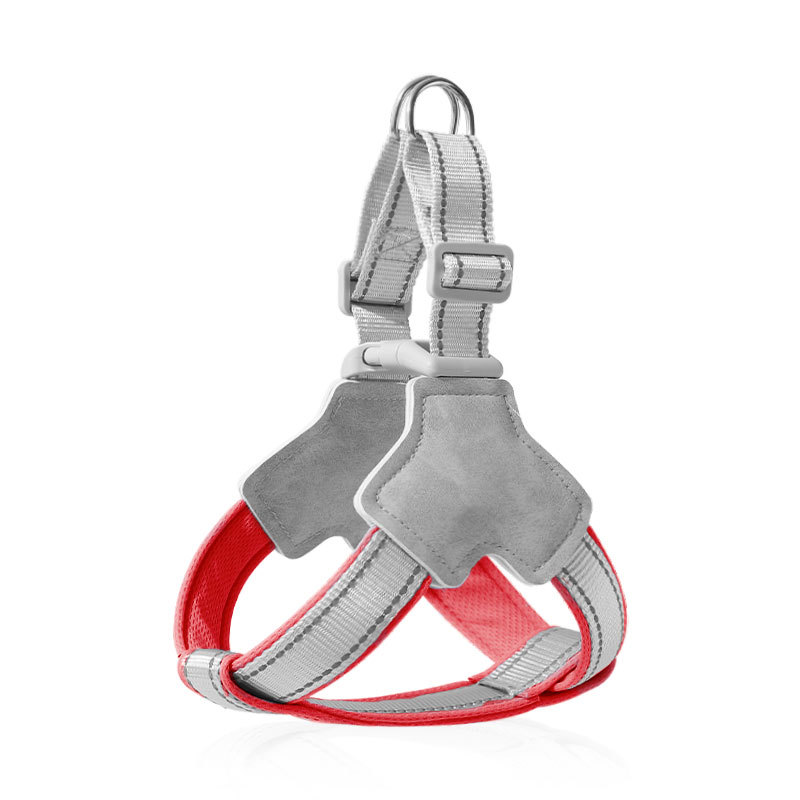 Cuerda de tracción para perros, correa para el pecho en forma de Y, tipo chaleco, correa para pasear a los perros para mascotas, correa Shiba Inu Fandou Corgi de tamaño pequeño y mediano