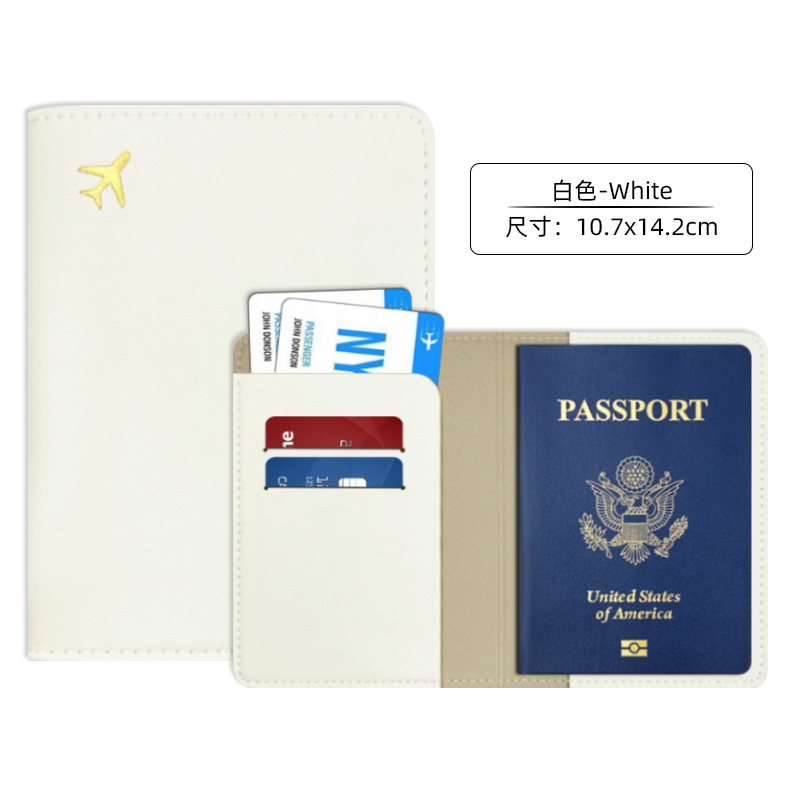 Pu cuero transfronterizo paquete de documentos de borde de aceite pasaporte de viaje al extranjero este paquete de pasaporte de cubierta de la carpeta de pasaporte fabricante de pasaporte