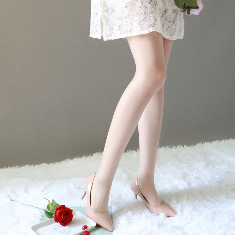 白丝一线裆0D隐形女士丝袜透明无痕防勾丝性感连裤袜光腿神器美腿-阿里巴巴
