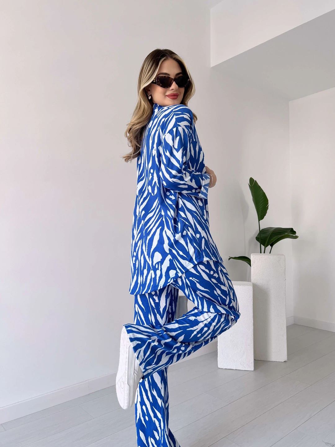 Suit Women Casual Women Loose Long Sleeved Trousers Women Two Piece Suit Spring