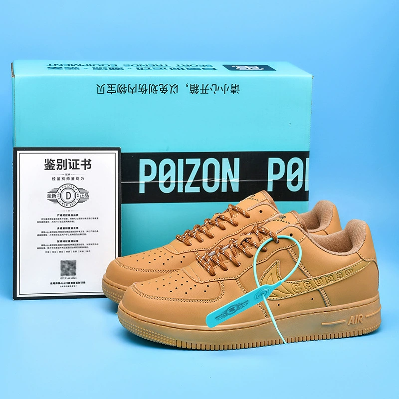 Кроссовки (Air Jordan 1, Nike Air Force 1), унисекс низкие белые спортивные, размеры 35–45