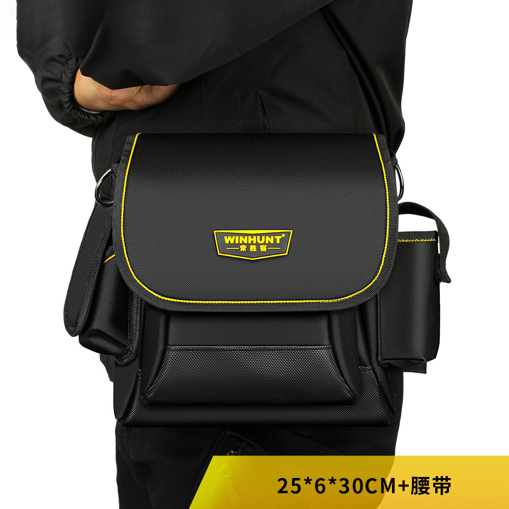 Bolsa de herramientas de cinturón eléctrico multifuncional portátil de herramientas de escalera de cinturón fuerte bolsa de almacenamiento durable