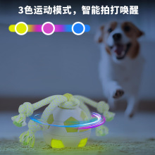 afp电动旋转绳结足球智能感应随机运动狗狗逗趣追逐玩具消耗精力