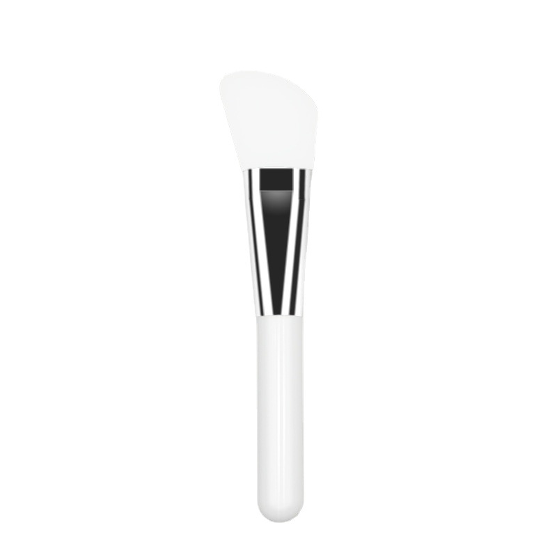 Fabricante de cepillo de máscara de silicona personalizado barra corta cepillo de barro suave herramienta de belleza portátil ajustable cepillo de maquillaje de silicona