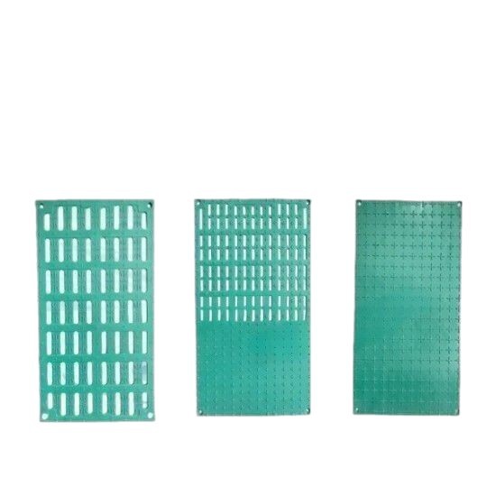 Placa de fugas de estiércol de 1,5 m 1.6 m 1.8 m 2.0 m * 0.6 m alta placa de fugas de estiércol de carga para granero de cerdos