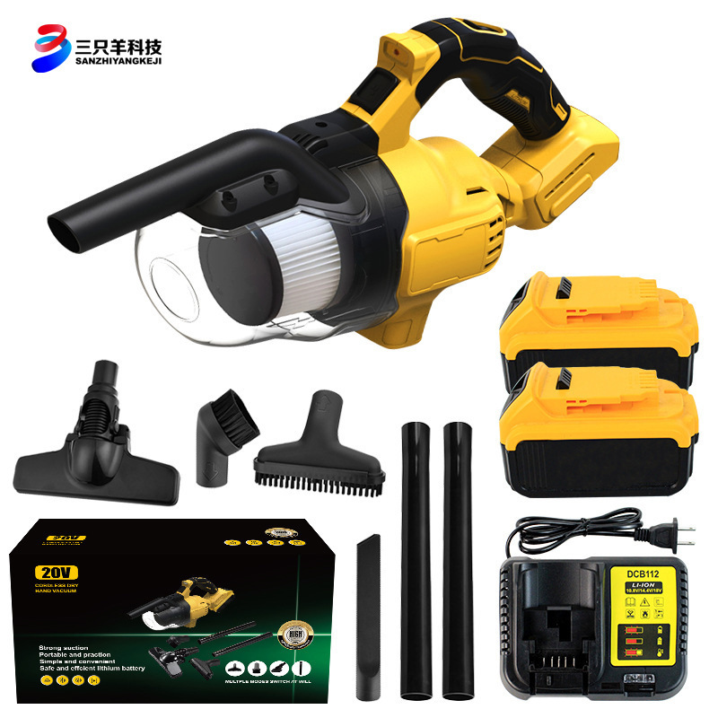 20V Lithium Battery Vacuum Cleaner Multi-Function Brush Head Set for Mite Removal and Dust Removal, Industrial-Grade Mite Removal, High-Power, Dual-Purpose for Car Use 20V Lithium Battery Vacuum Cleaner Multi-Function Brush Head Set for Mite Removal and Dust Removal, Industrial-Grade Mite Removal, High-Power, Dual-Purpose for Car Use