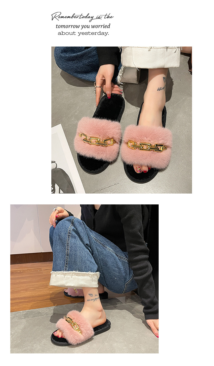 Women's Velvet Plush Adjustable Closed-Toe Summer Spring Bedroom Indoor Warm Machine Washable House Shoes_voghion.com
