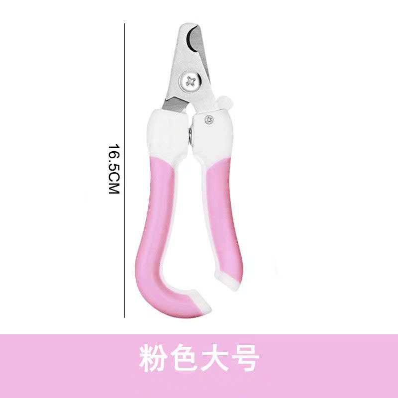 PET uñas tijeras gato perro Acero inoxidable uñas cortadoras belleza herramienta uñas Clippers mascotas suministros al por mayor