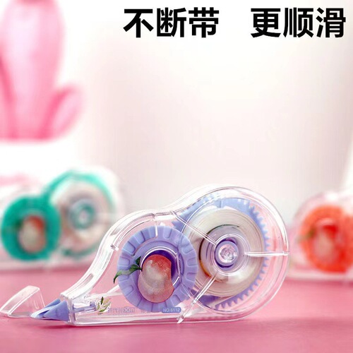 Factory wholesale Intelligencer 68 series creative student correction tape large capacity correction sticker transparent correction band