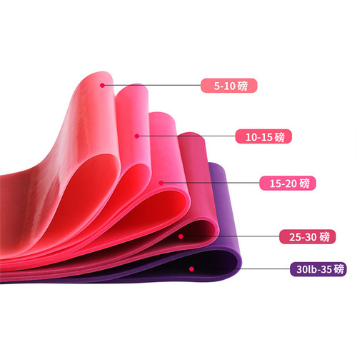 Portable resistance band for women's squat buttocks pull band gym yoga equipment pull band thin legs slim hand elastic ring