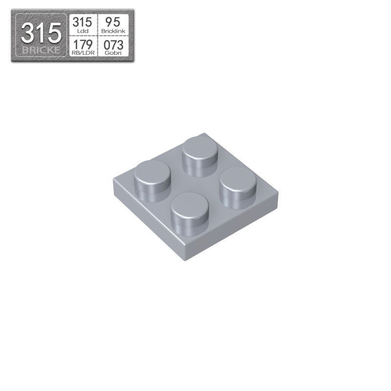 Shallow silver gray