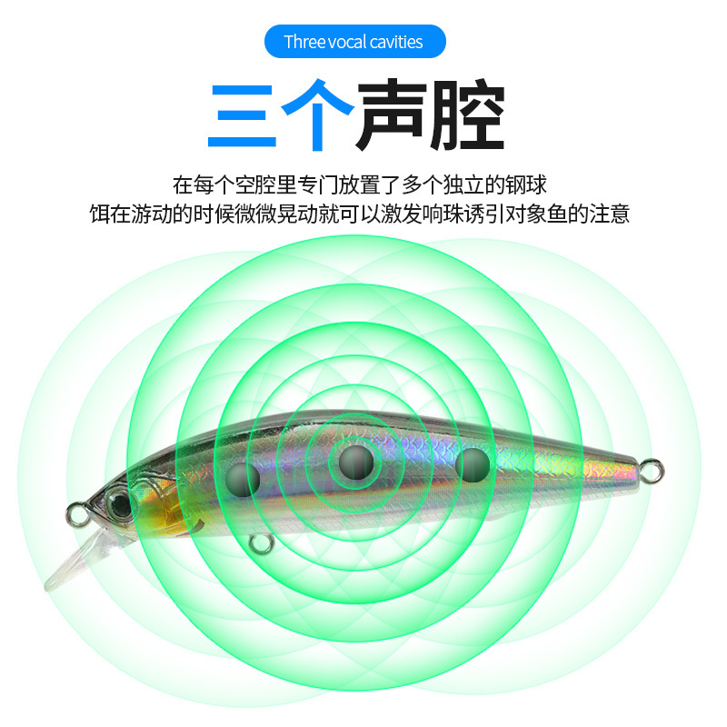 悬浮米诺远投路亚饵远投拟饵带死飞淡水海钓假饵翘嘴野钓仿生假饵|undefined
