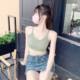 New Ice Ribbon Chest Pad Sports Underwear Slim-fit U-shaped Beauty Back Vest Outer Wearing Inner Base Sling Women's Tube Top